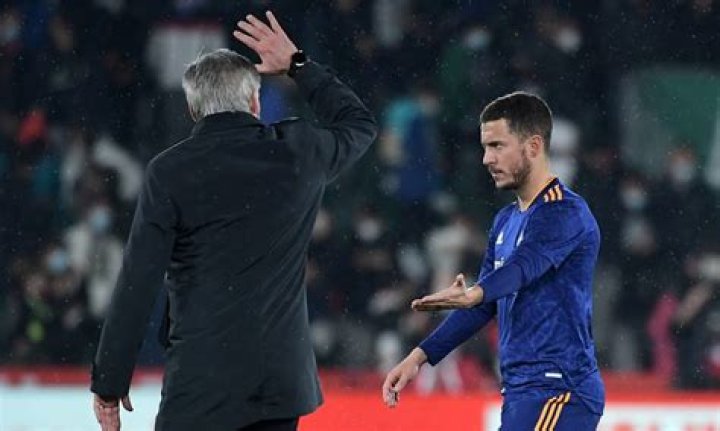Eden Hazard returns to Real Madrid training after injury London